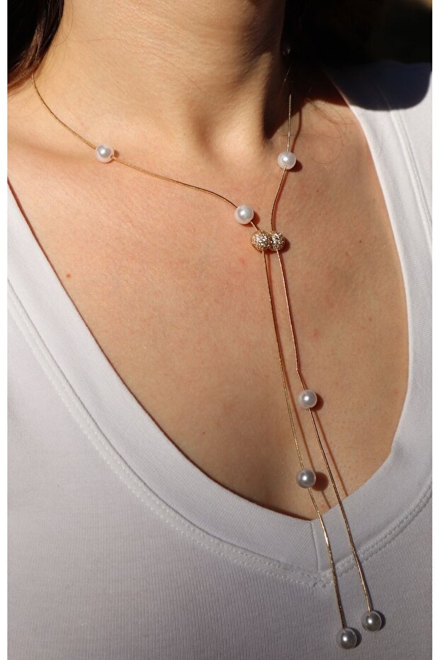 Lumito El Yapımı Kaitos Inci Kolye - 2