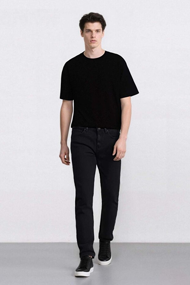 Sergio Regular Fit Normal Fit Normal Waist Pipe Leg Jean Pants V0793Az24Wn