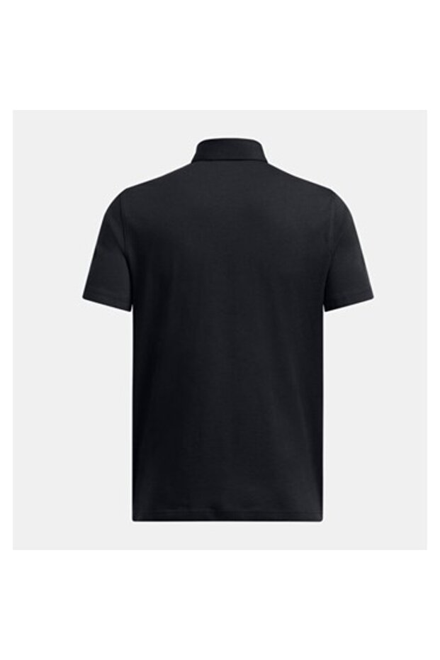 Ua Icon Polo 1386608-001 Men's Black T-Shirt - 2