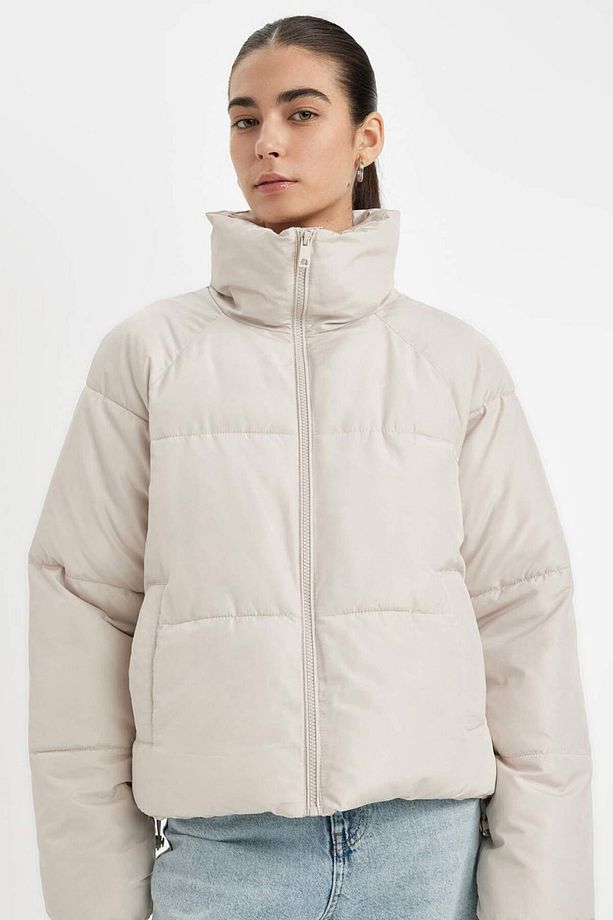 Su Geçirmez Regular Fit Kapüşonlu Mont - 1