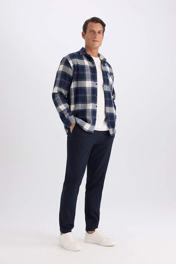 Jogger Basic Düz Paça Cepli Pantolon D8639AX24AU - 3