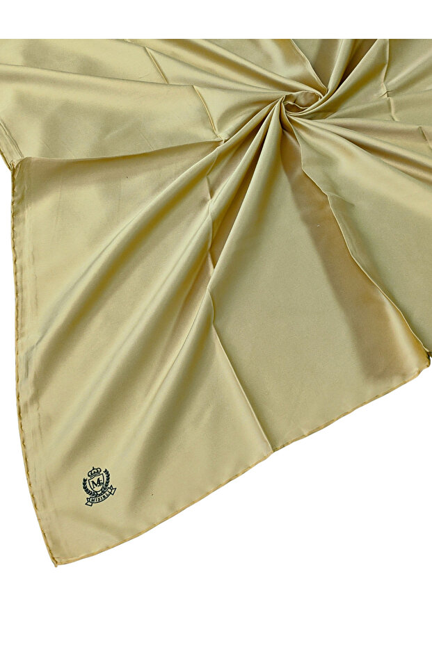 وشاح رايون مصري بلون سادة - 2