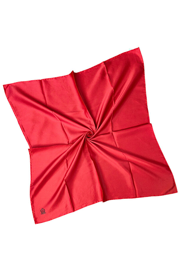 وشاح رايون مصري بلون سادة - 2