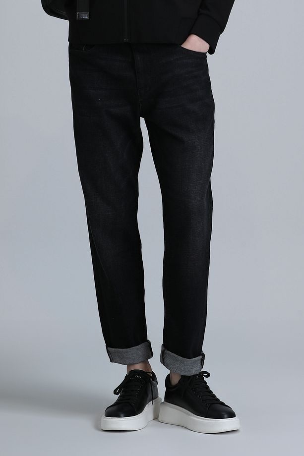 Darcy Smart Jean Erkek Pantolon Regular Fit Siyah - 2
