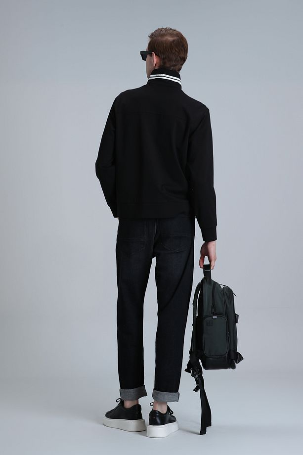 Darcy Smart Jean Erkek Pantolon Regular Fit Siyah - 6