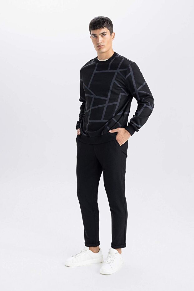 Jogger Fabric Pants Crinkle Narrow Leg Pocket D3803Ax24Au