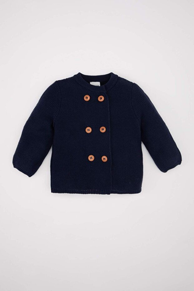 Baby Boy Long Sleeve Buttoned Knitwear Cardigan C9601A524Au