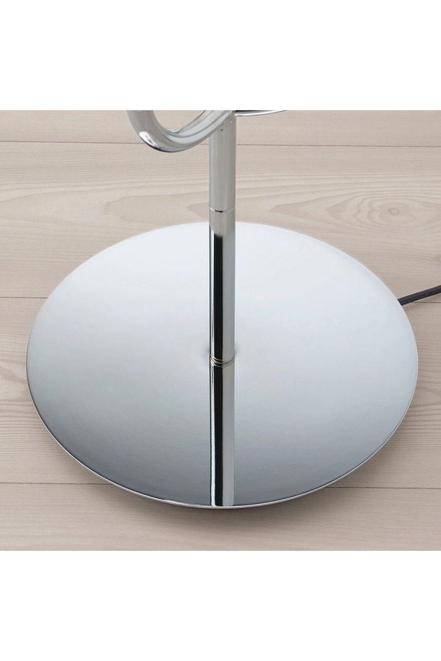 SIMRISHAMN yer lambası, beyaz-krom kaplama - 6