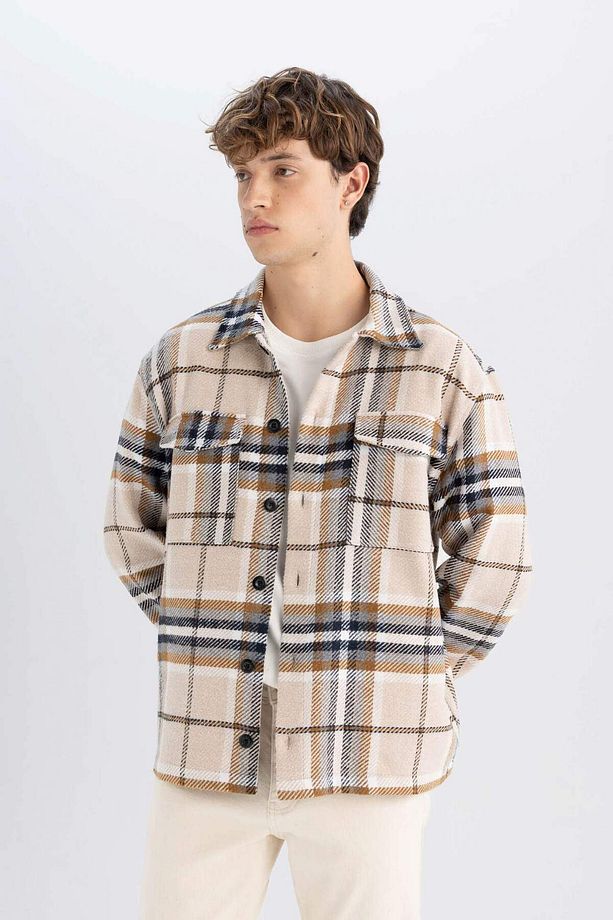 Relax Fit Oduncu Flanel Uzun Kollu Gömlek A7045AX24AU - 3