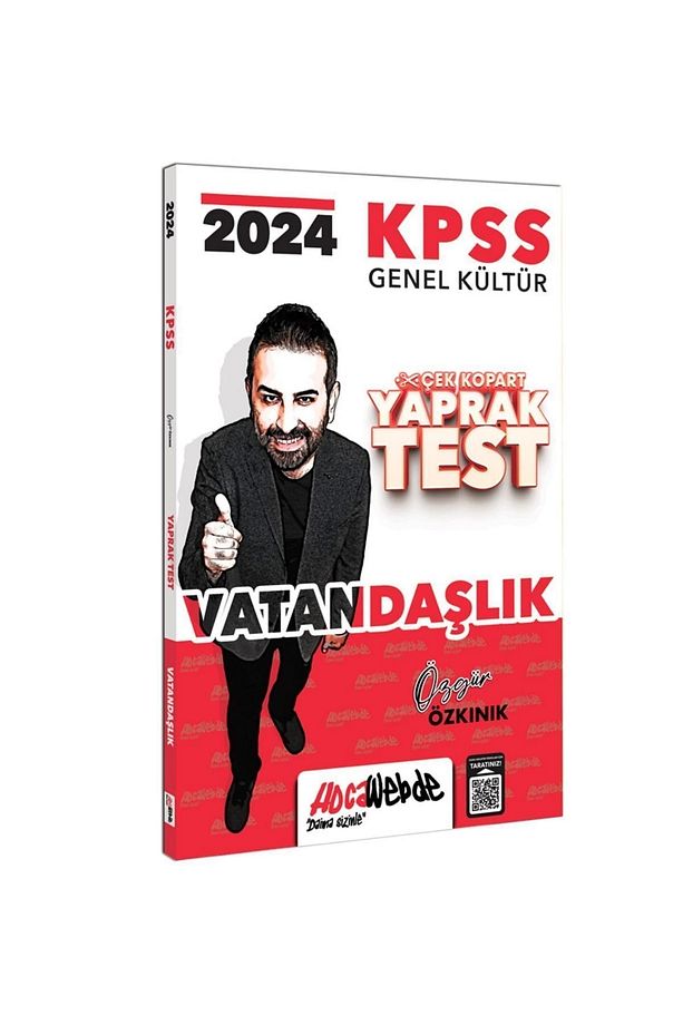 2024 KPSS GK Vatandaşlık Yaprak Test - 1