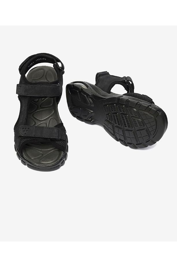 Kadın Siyah Hakiki Deri Sandalet 4Y2CS14521 - 6