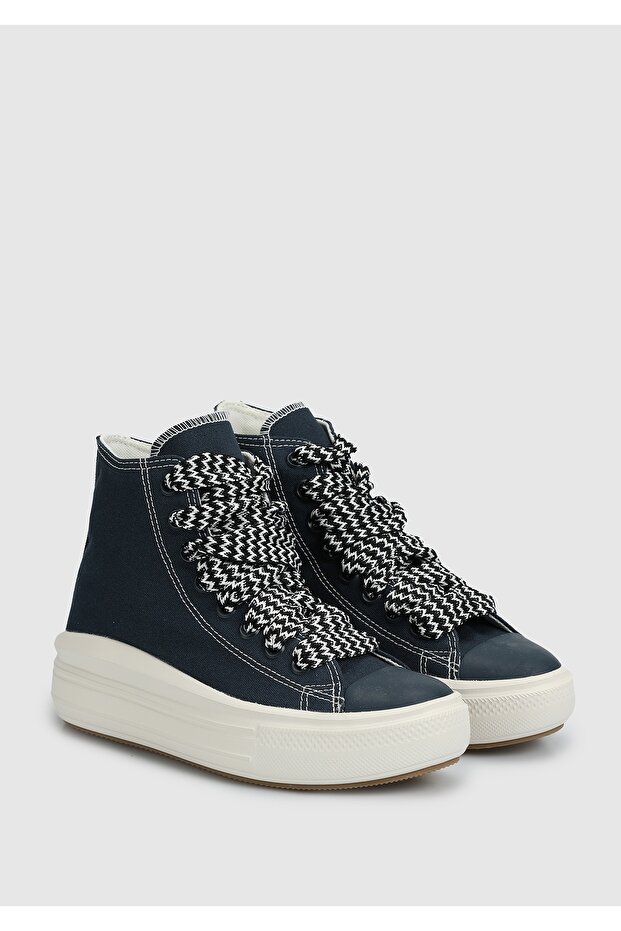 Chuck Taylor All Star Move HI Into The Void Lacivert Kadın Sneaker A10439C - 2