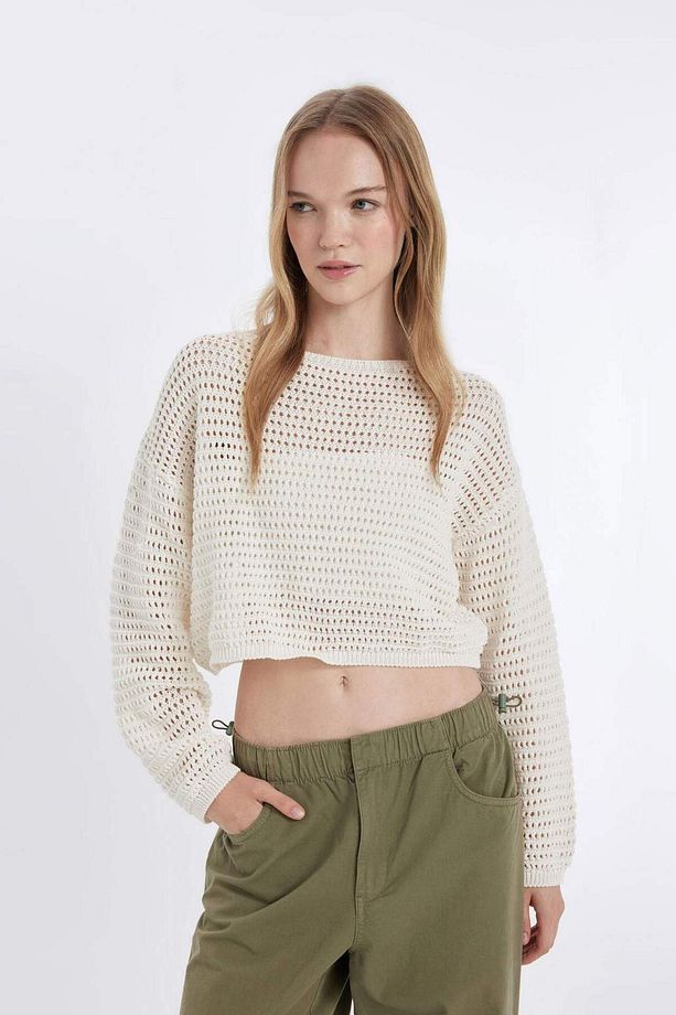 Coool Regular Fit Kroşe Kazak D5126AX24HS - 5