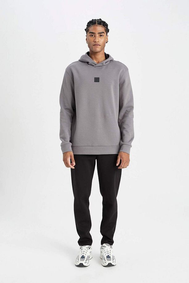 DeFactoFit Standart Fit Kapüşonlu Sporcu Sweatshirt D0925AX24AU - 2
