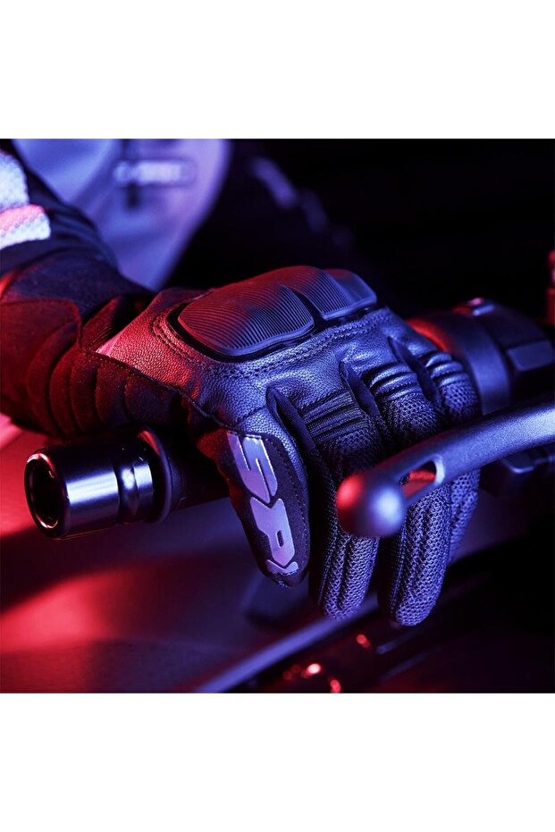 X-GT DERİ ELDİVEN SİYAH HAKİ - 4