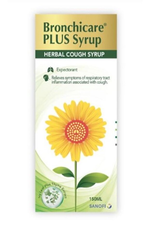 Plus, Syrup, Relieves Cough150 ml برونشيكير، بلس، شراب للكحة - 150 مل
