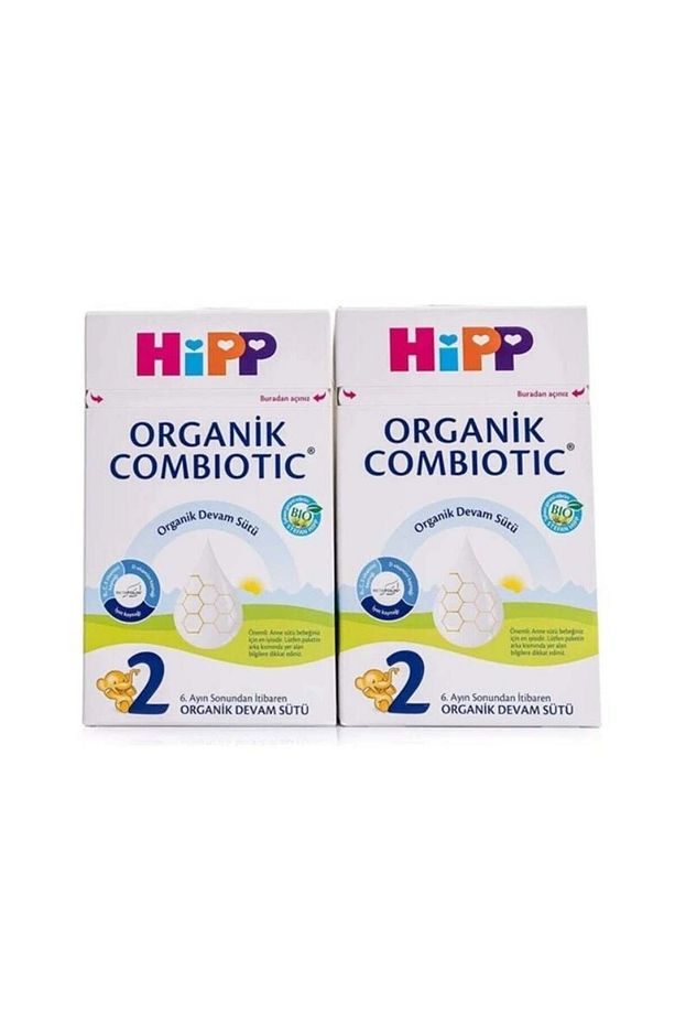 2 Organik Combiotic Bebek Sütü 800 Gr X2 Islak Mendil Hediyeli - 2
