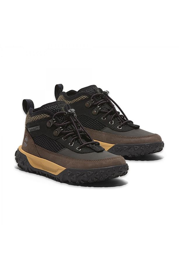 Tb0A6B62 Greenstride Motion 6 Low Lace Hkr Boot Kahverengi Unisex Bot - 1