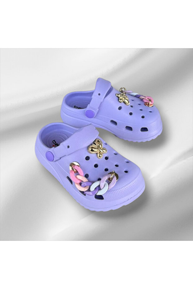 Girl's Fancy High Comfort Sole Slippers Sandals