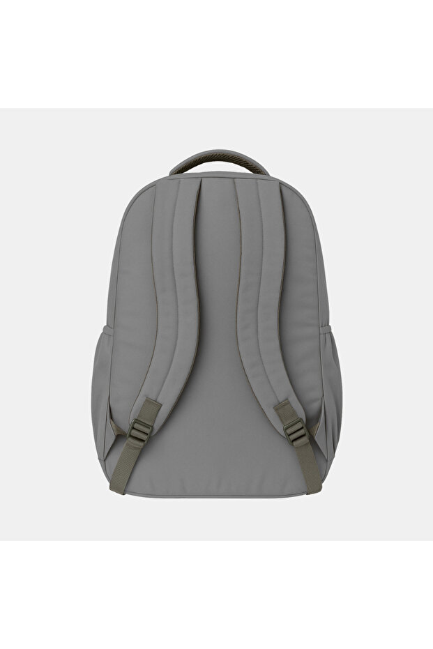 حقيبة ظهر خفيفة الوزن باللون الرمادي - 3