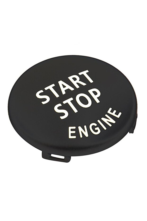 Start Stop Button Cover Compatible with BMW E60 E63 E70 E71 E82 E84 E90 E91 E92 E93, Black - 4