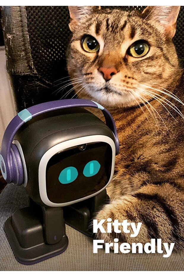 EMO Go Home AI Desktop Pet Robot with EMO Smart Lighting Automatic Charging Version by - 3