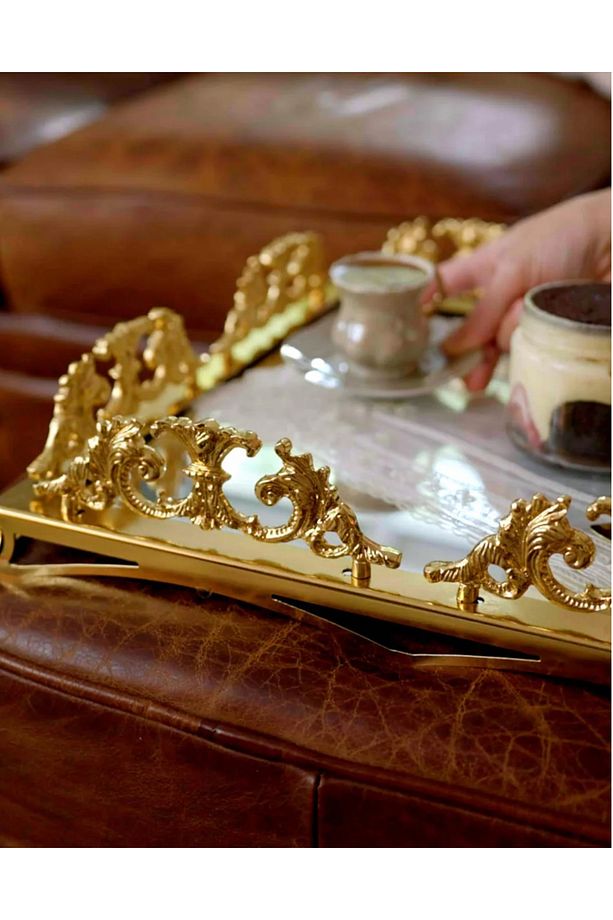 AVANGARDE ÜSTÜN KALİTE DÖKÜM JARDİNYER TEPSİ - 4