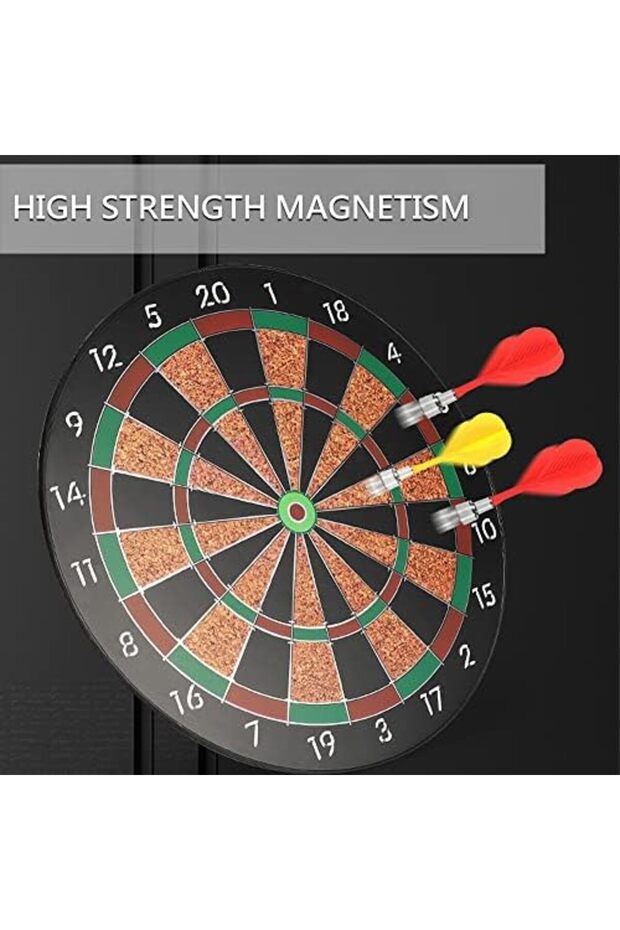 ORiTi Professional Magnetic Dart Board Set with 6pcs Magnetic Darts - 4