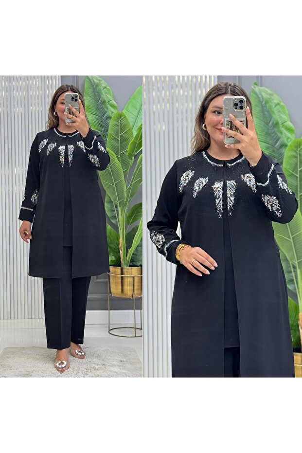 Stone Printed Tunic Set - 3