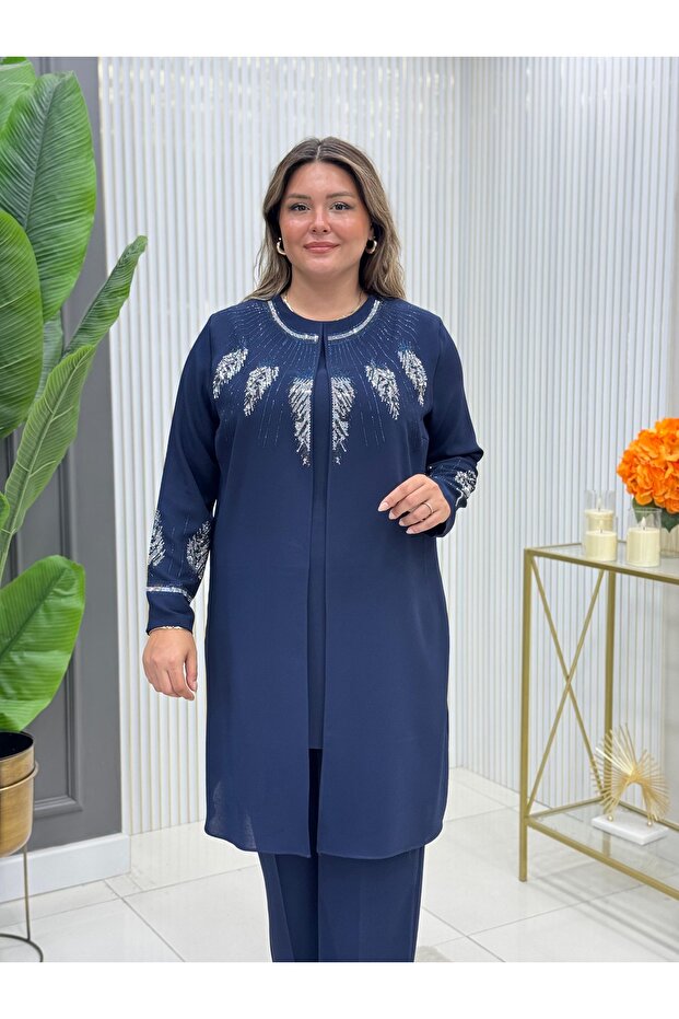 Stone Printed Tunic Set - 2