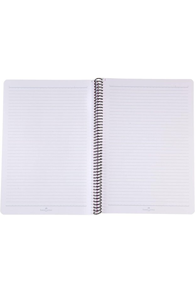 نمط 120 ورقة A4 دفتر ملاحظات بغطاء PP مخطط - 2