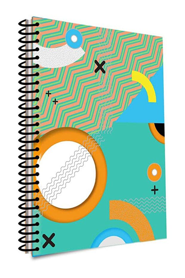 Pattern 120 Sheets A4 Lined Pp Cover Notebook - 1