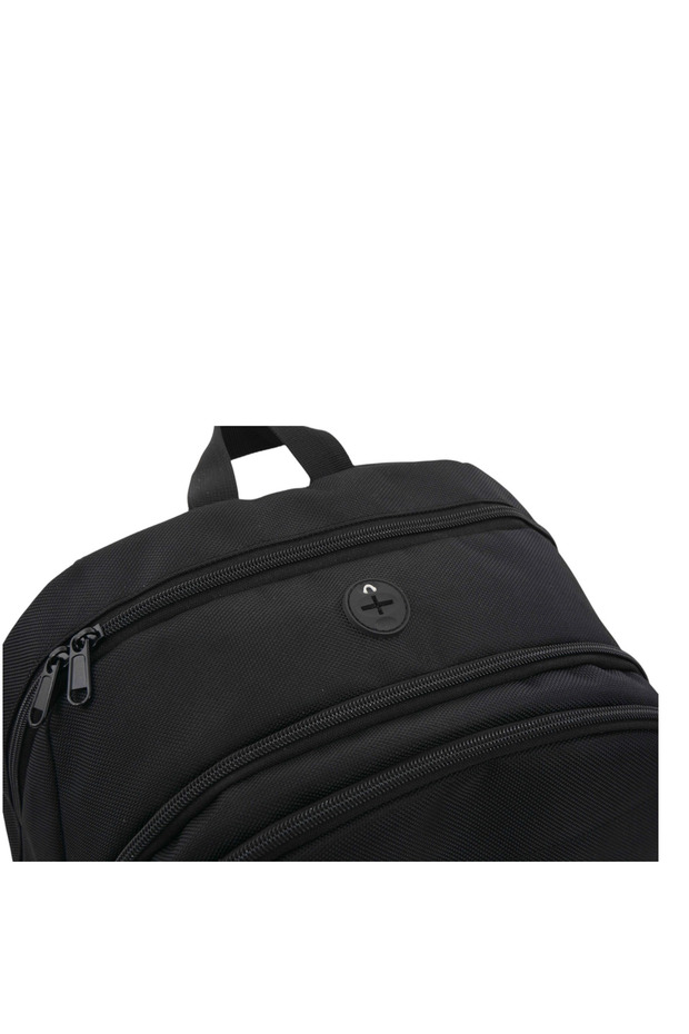 حقيبة ظهر متينة بأحزمة قابلة للتعديل وسحاب للإغلاق - 6×12×21 سم - 4