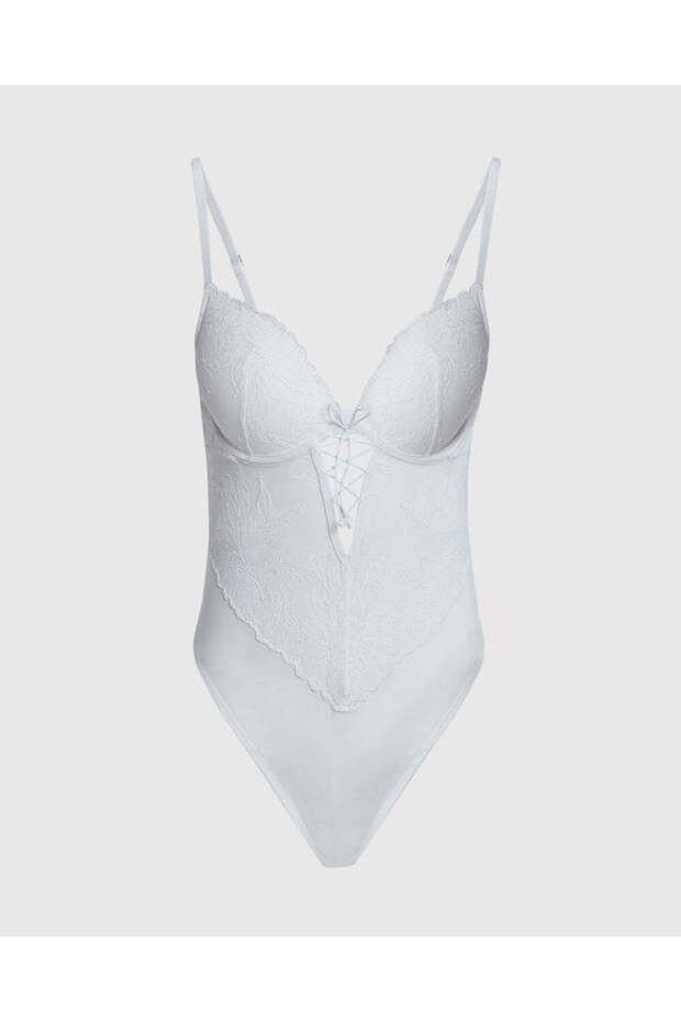 Lightly Lined Lace Bodysuit