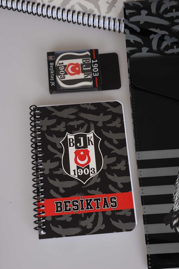 "DEKOMUS CEP DEFTERİ HEDİYELİ" LİSANSLI A4 SPIRALLI 2 ADET KARELİ,2 ADET ÇİZGİLİ DEFTER,LOG - 3