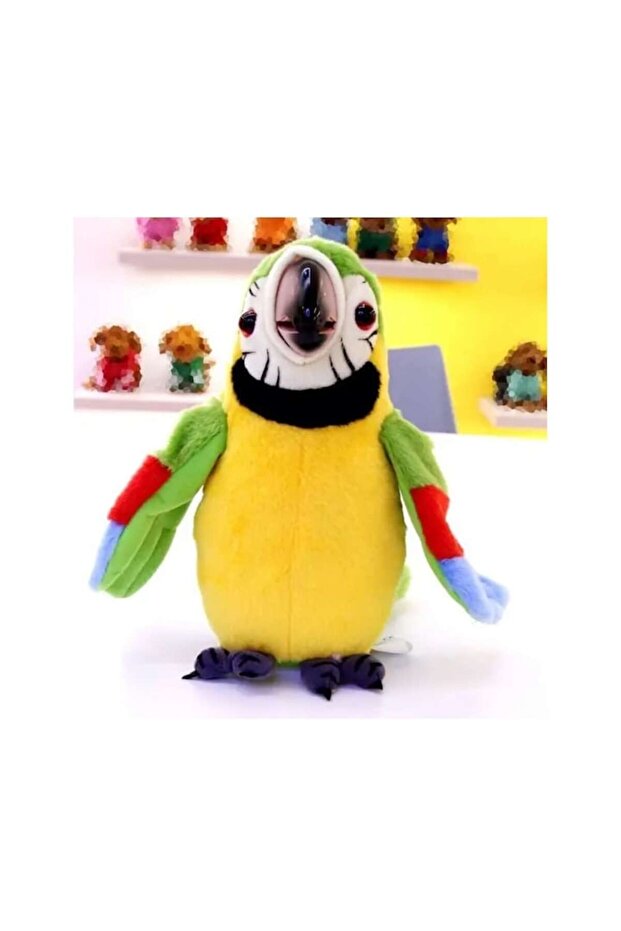 Interactive Toy, Talking Parrot, Multicolor - 3