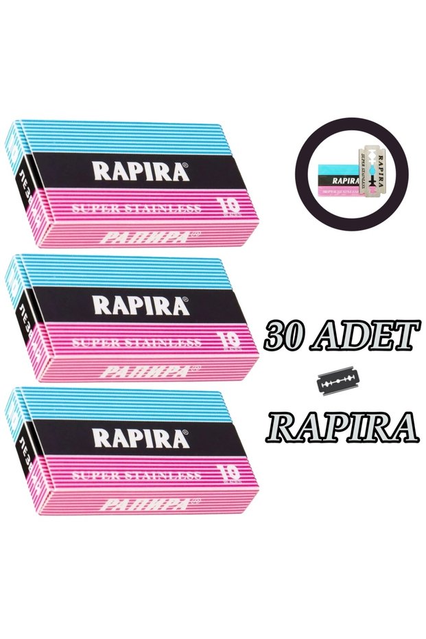 Panpa 3 Pcs 10 Pack Russian Razor, Total 30 Pcs Razor Blades