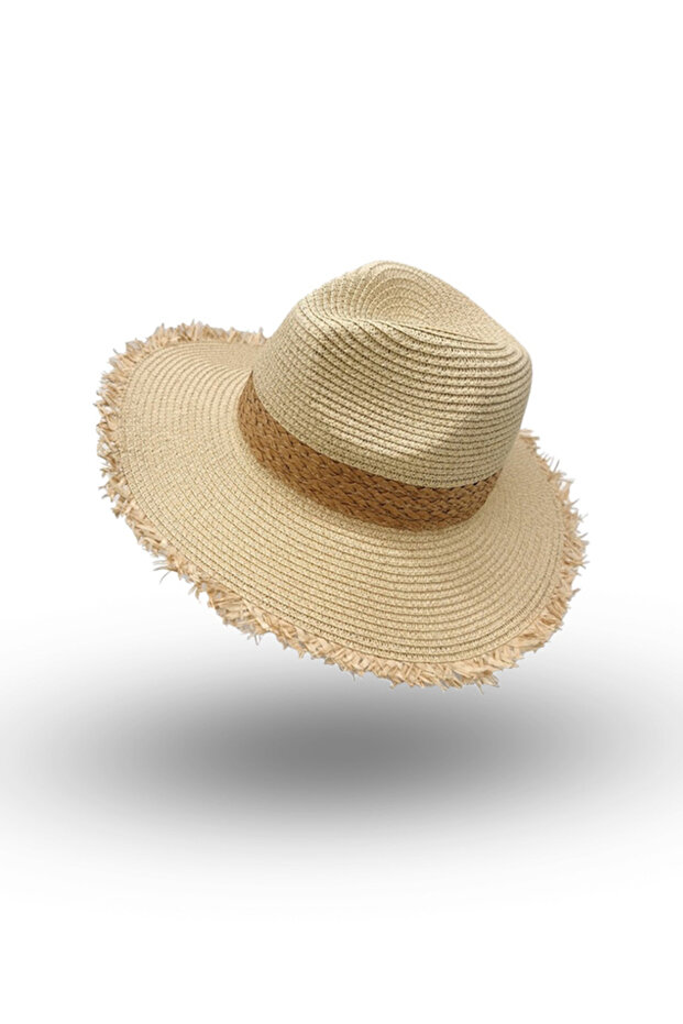 Palarie paie fedora - 1