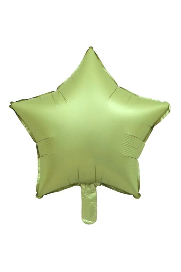 18 Inch Star Retro Green Color Foil Balloon
