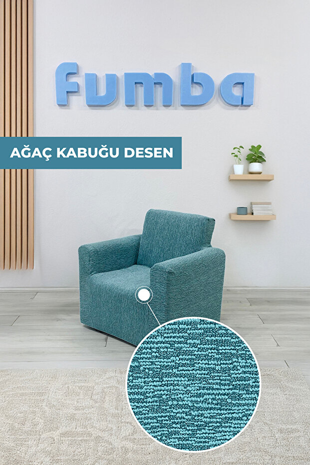 Maxi Jakar Kumaş Koltuk Örtüsü Takımı 3+3+1+1 - 3