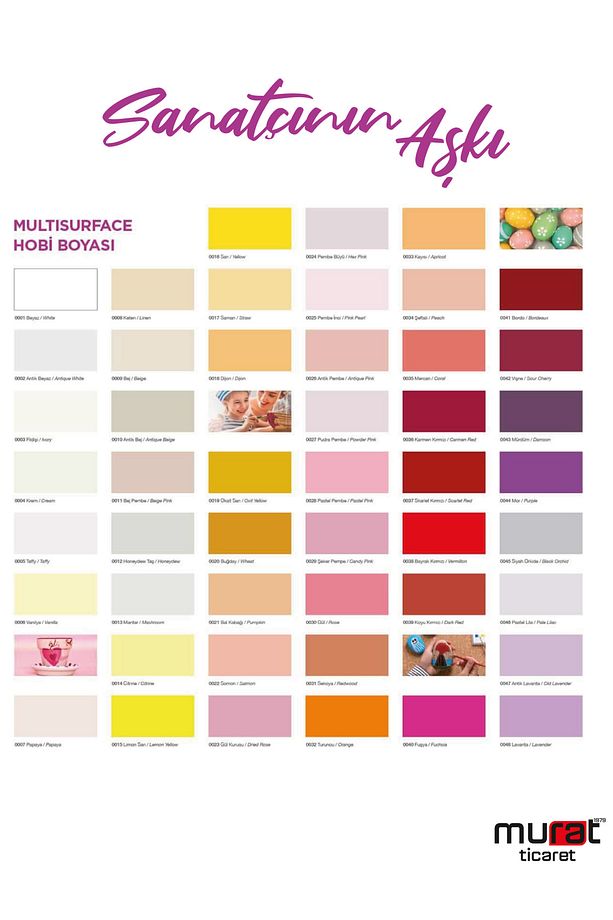 X1 Art Multisurface Akrilik Hobi Boyası 120ml - Gece Mavisi 0056 - 3