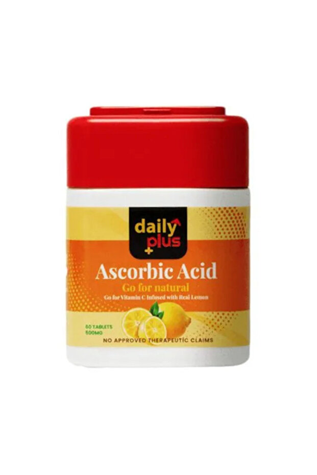 Vitamin C Ascorbic Acid 500mg 60 Capsules