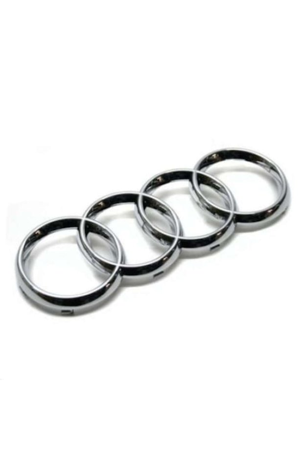 Audi Logo Chrome Emblem Front 285mm