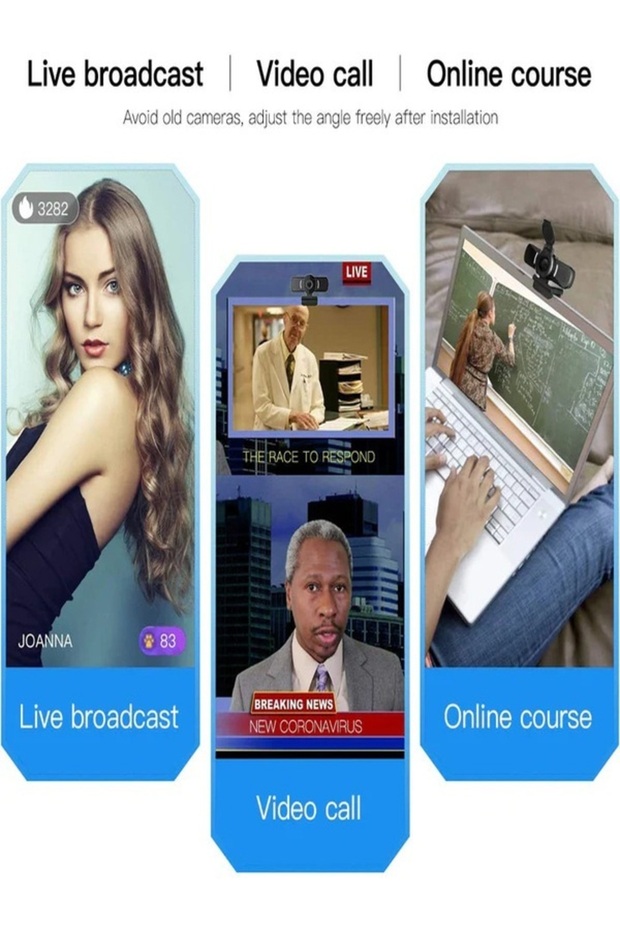 كاميرا كمبيوتر مع ميكروفون (كاميرا ويب) - 3