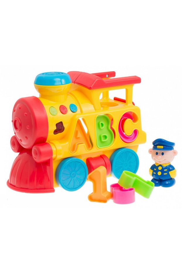 Jucarie muzicala sortator tren