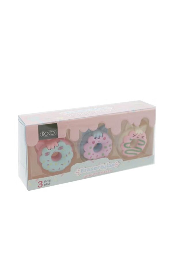 Donuts Rubber Eraser - 1