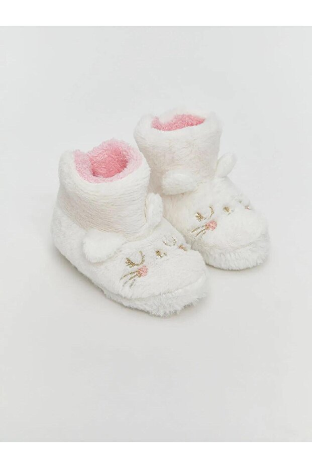 LCW STEPS Tavşan Figürlü Pelüş Kız Bebek Ev Botu (W5) - 1