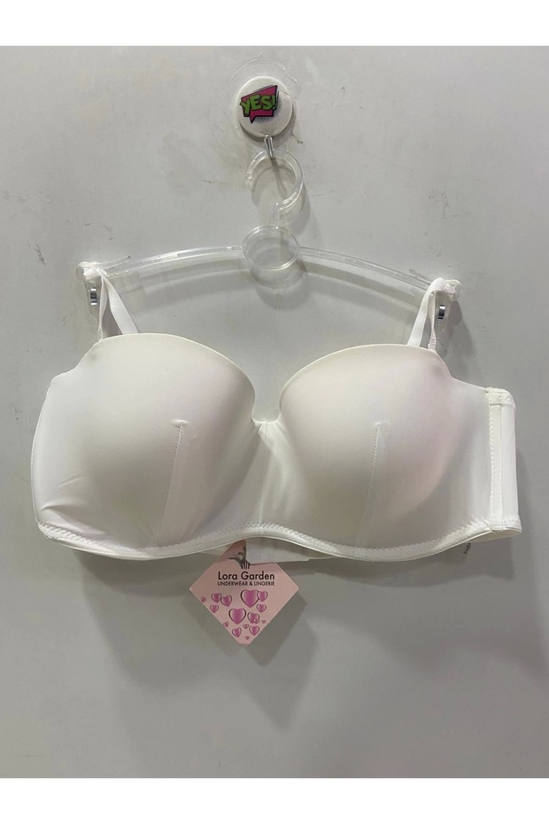 Women's Supported Underwire Bra – White