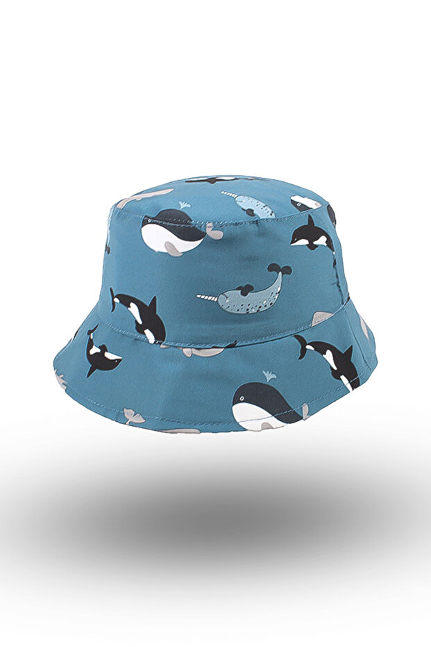 Palarie bucket hat copii marina - 1