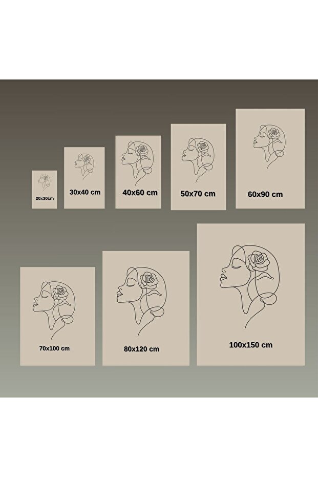 Plak - Kanvas Tablo - 4